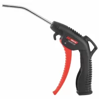 Pistola de soplado de plástico para aire comprimido, punta 100 mm ⌀ 6 mm conexión 1/4