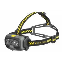 Lámpara LED de cabeza minera, camping, ciclista, recargable, regulable hasta 1,600 lumen