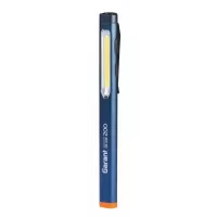 Linterna tipo bolígrafo LED 200 lumens, recargable USB-C con imán en base, y clip en respaldo