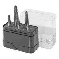 Juego de 5 extractores de tornillos 5 piezas, en caja