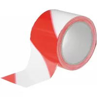 Cinta señalización 3M Mod. 596615 de 100m x 7cm Rojo-Blanco