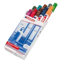 Juego 10 Marcadores permanentes Edding 3000 colores surtidos  1.5 a 3 mm