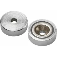 Sistema magnético plano con perforación de Neodimio desde 13 hasta 870 N (10 a 48 mm)