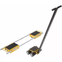 Patín de traslación de tres puntos para cargas pesadas, tipo LX disponible de 6 a 12 tons.