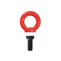Cáncamo giratorio ojo de buey con tornillo, disponible de M6 a M20