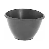 Recipiente para yeso, de goma blanda 125 mm