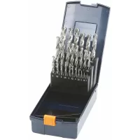 Juego de brocas espirales HSS/E  114400 con caja