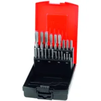 Juego de machuelos de roscar manuales, Para rosca métrica: M3-12