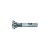 Fresa angular forma C 60° sin revestimiento de 16 mm a 38 mm cola de milano
