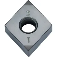Plaquita de corte de torneado CNGA 120408, CBN (0°)