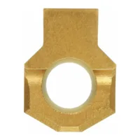 Inserto de corte de ranuras sin bisel H7, TiN  (Nitruro de titanio)