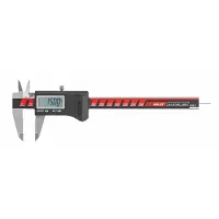 Calibrador pie de rey digital IP67 con varilla de profundidad redonda Resol. 0.01 mm