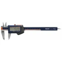 Calibrador vernier pie de rey digital IP67 con Bluetooth® 0-150 mm lee en mm y pulgadas