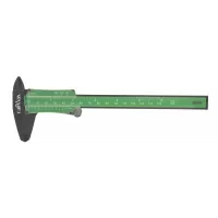 Calibrador Vernier pie de rey analógico de plástico CaliMax® 150A - sin metal