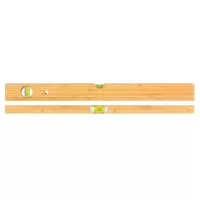 Niveles de burbuja de madera de teca