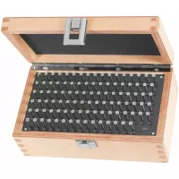 Juego de pin gages espigas de verificación caja de madera Tolerancia 2