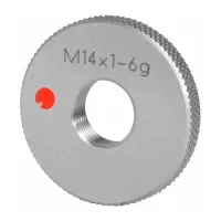 Gage tipo anillo calibrador de roscas exteriores No Go (No Pasa) Métrico 6g