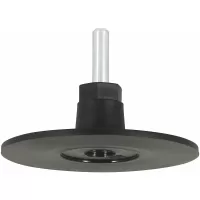 Respaldo de goma para lijas ⌀ de zanco 6 mm