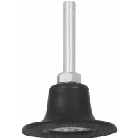 Respaldo de goma para lijas ⌀ de zanco 6 mm medio dura