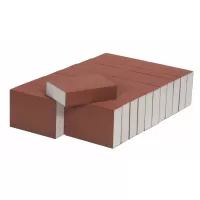 Juego de 24 esponjas abrasivas de corindón para rectificado, tamaño de grano