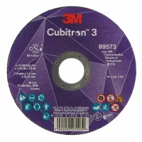 Disco de corte 3M Cubitron 3 cerámica centro angosto para metal