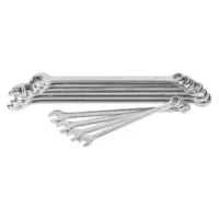 Juego de 10 llaves combinadas métricas extra largas 10; 13; 14; 15; 16; 17; 18; 19; 22; 24 mm