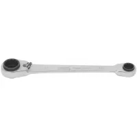 Llave de estrías 4 en 1 con matraca,  de 10 a 19 mm, reversible