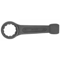 Llave de estrías de golpe recta