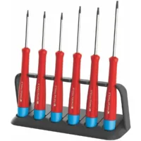 Juego de 6 desarmadores Torx para electrónica TX5 A TX10