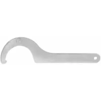 Llave de gancho articulada acero inoxidable con uña