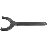 Llave de espigas articulada recta
