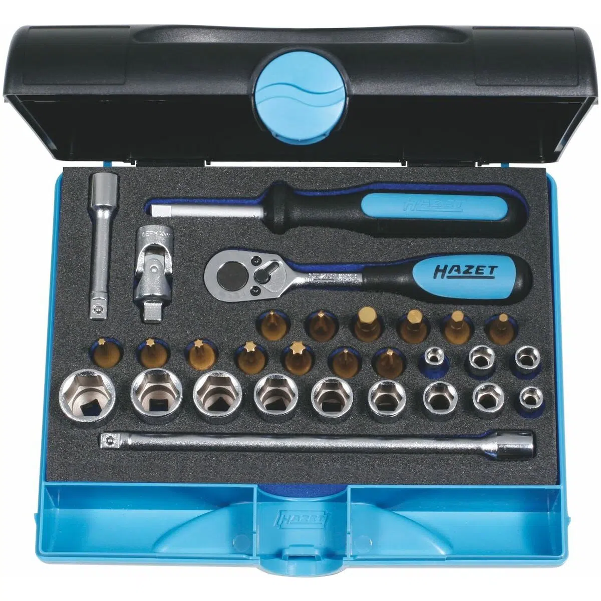 150/43 HAZET Hybrid Kit de herramientas cantidad de herramientas: 43,  Medidas cuadradillo accionamiento: 10 (3/8)mm (pulgadas), cuadrado ▷  AUTODOC precio y opinión