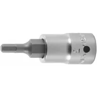 Dado de punta hexagonal 1/4 pulgada corto