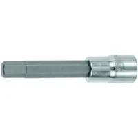 Dado allen de punta largo de 6 caras hexagonal 1/4 "