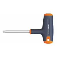 Desarmador de cuadro 1/4 pulgada con maneral en T, mango Haptoprene