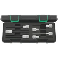 Juego de 7 dados de punta largos 6 caras 1/2 pulgada