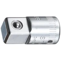 Dado de ampliación de 1/4 a 3/8 " con balin de bloqueo