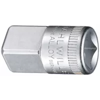 Dado de ampliación 3/8 a 1/2 " con balin de bloqueo