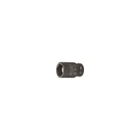 Dado de impacto de 6 puntas hexagonal, 1/4 pulgada con imán 6 mm