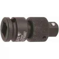 Adaptador de impacto, de cambio rápido, 3/8 pulgada 46 mm de largo