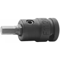 Dado de punta de impacto hexagonal 1/2 pulgada