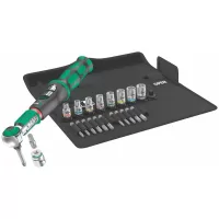 Desarmador de torque de 2Nm a 12 Nm "Safe-Torque A 2" puntas de 1/4 de pulgada con dados 5,5-13 mm, Phillips, Allen, Torx, Mod. 05075832001