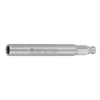 Extensión adaptador de broca magnético 1/4 pulgada para puntas hexagonales de taladro o desarmador de puntas mod. 225.M-50