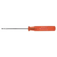 Desarmador plano con mango de plástico norma DIN 5265, disponibles desde 2 hasta 13 mm mod. 100.0-80, 100.1-90, 100.2-100