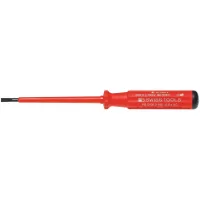 Desarmador plano VDE para electricista, Classic VDE completamente aisladas mod. 5100.3-100