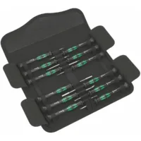 Juego de de desarmadores electrónicos Kraftform-Micro, Número de desarmadores: 12