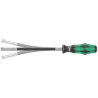 Mango de desarmador Kraftform para puntas de 1/4 " C 6,3 con mango flexible Mod. 05028161001