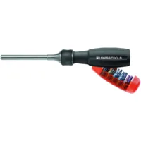 Mango de matraca "Insider Pro Ratchet" con puntas de 1/4 pulgada con imán. Mod. PB 6510.R-100