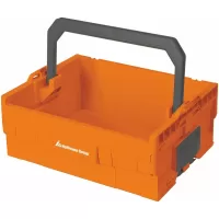 Caja transportadora de herramientas, de plástico uso rudo, compatible con maletas L-BOXX® 170