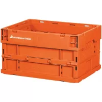 Caja industrial contenedor plegable apilable de polipropileno 19 l
